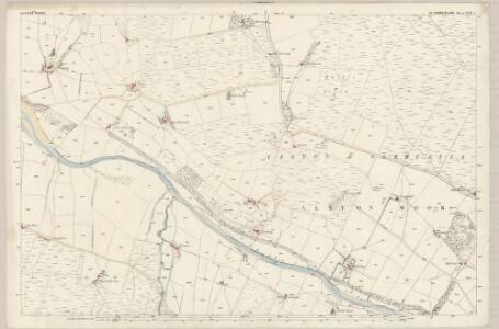 Cumberland XLII.1 (includes: Alston with Garrigill) - 25 Inch Map