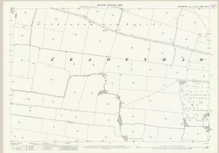 Lincolnshire XCVI.5 (includes: Fulbeck; Leadenham) - 25 Inch Map