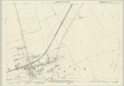 Cambridgeshire LVIII.10 (includes: Bassingbourn; Kneesworth; Melbourn; Royston) - 25 Inch Map