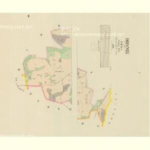 Drsnik - c1543-1-001 - Kaiserpflichtexemplar der Landkarten des stabilen Katasters