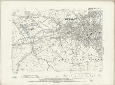 Lancashire LXIII.SE - OS Six-Inch Map