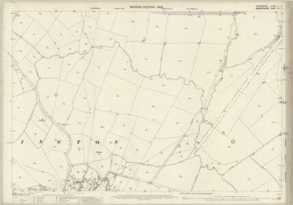 Oxfordshire II.7 (includes: Avon Dassett; Farnborough; Mollington; Warmington) - 25 Inch Map