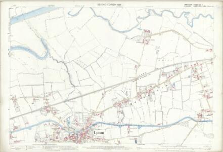 Lancashire CXVI.4 (includes: Lymm; Rixton With Glazebrook; Warburton) - 25 Inch Map