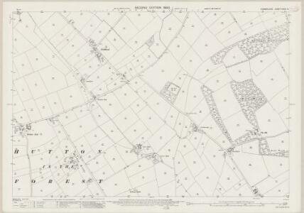 Cumberland XXXIX.14 (includes: Hesket) - 25 Inch Map