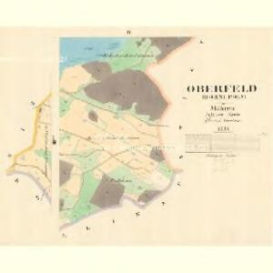Ober Feld (Horni Poly) - m0812-1-003 - Kaiserpflichtexemplar der Landkarten des stabilen Katasters