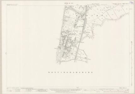 Yorkshire CCXCI.12 (includes: Austerfield; Bawtry; Harworth; Scaftworth; Scrooby) - 25 Inch Map