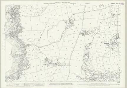 Cornwall I.15 (includes: Morwenstow) - 25 Inch Map