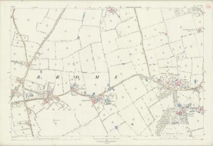 Suffolk XXV.11 (includes: Brome; Oakley; Stuston) - 25 Inch Map