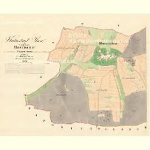 Hostischau - m0858-1-001 - Kaiserpflichtexemplar der Landkarten des stabilen Katasters