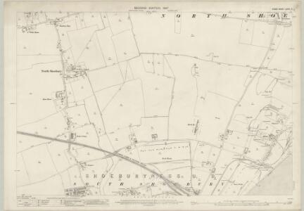 Essex (1st Ed/Rev 1862-96) LXXIX.9 (includes: Great Wakering; Southend on Sea) - 25 Inch Map