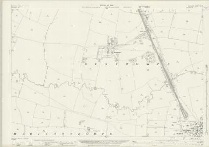 Rutland IX.10 (includes: Brooke; Egleton; Gunthorpe; Hambleton; Manton; Martinsthorpe) - 25 Inch Map