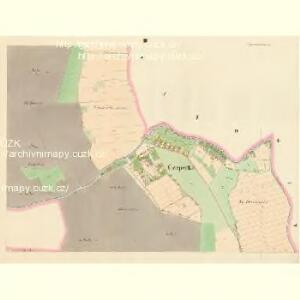 Czeperka - c0851-1-003 - Kaiserpflichtexemplar der Landkarten des stabilen Katasters