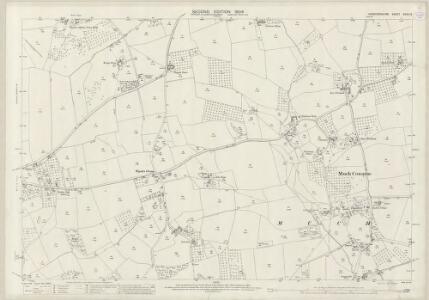 Herefordshire XXVII.12 (includes: Moreton Jeffreys; Much Cowarne) - 25 Inch Map
