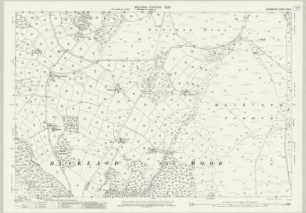 Devon CVIII.6 (includes: Ashburton; Buckland in the Moor; Widecombe in the Moor) - 25 Inch Map