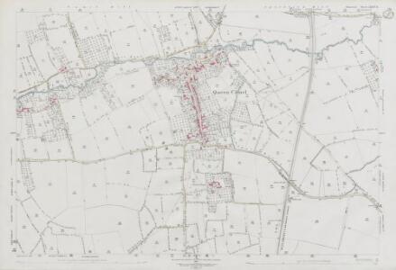 Somerset LXXIV.11 (includes: Queen Camel; South Cadbury; Sparkford; West Camel) - 25 Inch Map