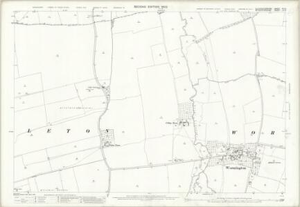Gloucestershire XIII.3 (includes: Aston Somerville; Dumbleton; Sedgeberrow; Toddington) - 25 Inch Map