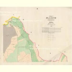 Planitz (Planice) - c5807-1-002 - Kaiserpflichtexemplar der Landkarten des stabilen Katasters