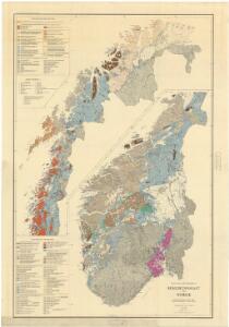Geologisk kart 51- Berggrunnskart over Norge