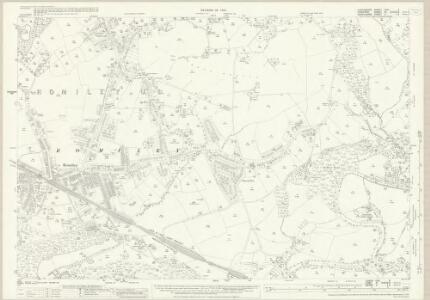 Lancashire CXII.11 (includes: Bredbury And Romiley; Marple) - 25 Inch Map