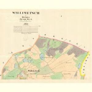 Willimetsch - m0842-1-001 - Kaiserpflichtexemplar der Landkarten des stabilen Katasters