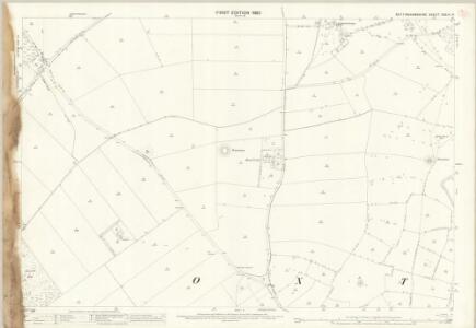 Nottinghamshire XXXIII.4 (includes: Blidworth; Calverton; Farnsfield; Oxton) - 25 Inch Map