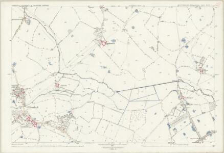 Staffordshire XXXVI.4 (includes: Eccleshall; Ellenhall; Seighford) - 25 Inch Map
