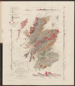 First sketch of a new geological map of Scotland