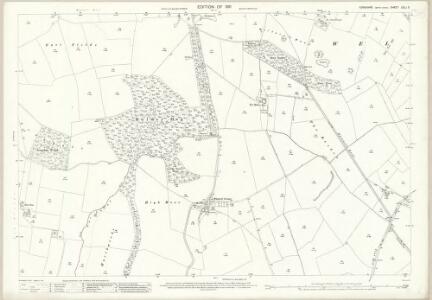 Yorkshire CXLI.3 (includes: Bulmer; Welburn; Whitwell On The Hill) - 25 Inch Map