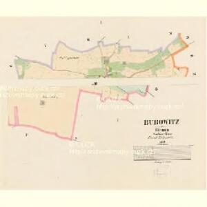 Bubowitz - c0623-1-001 - Kaiserpflichtexemplar der Landkarten des stabilen Katasters