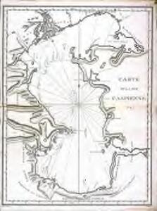 Carte de la mer Caspienne