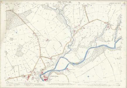 Lancashire XXXV.13 (includes: Ellel; Nether Wyresdale; Over Wyresdale) - 25 Inch Map