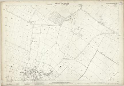 Nottinghamshire XXX.13 (includes: Averham; Staythorpe; Upton) - 25 Inch Map