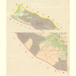 Langendorf (Dlauha-Wes) - c1137-1-005 - Kaiserpflichtexemplar der Landkarten des stabilen Katasters
