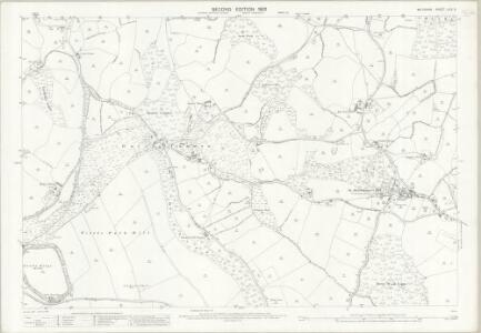 Wiltshire LXIX.5 (includes: Donhead St Andrew; Donhead St Mary; Semley) - 25 Inch Map
