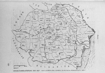 Verwaltungsgliederung 1918-1937
