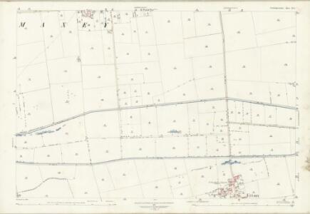 Northamptonshire III.5 (includes: Etton; Glinton; Helpston; Maxey; Northborough) - 25 Inch Map