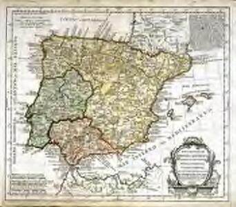 Mapa general de España antigua