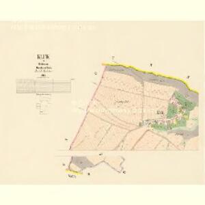 Kluk - c3188-1-001 - Kaiserpflichtexemplar der Landkarten des stabilen Katasters