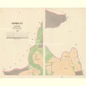 Spolly - c7179-1-001 - Kaiserpflichtexemplar der Landkarten des stabilen Katasters