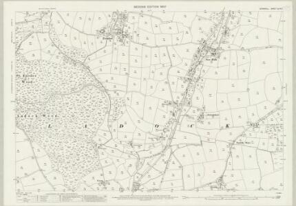 Cornwall XLIX.11 (includes: Ladock; St Enoder) - 25 Inch Map
