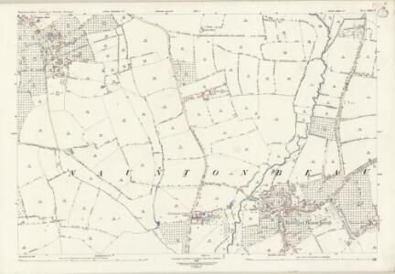 Worcestershire XXXIV.12 (includes: Naunton Beauchamp; North Piddle; Peopleton; Upton Snodbury) - 25 Inch Map