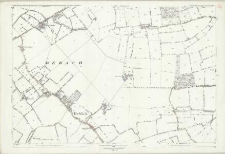 Suffolk LXVII.3 (includes: Boulge; Bredfield; Burgh; Charsfield; Clopton; Dallinghoo Wield; Dallinghoo; Debach) - 25 Inch Map