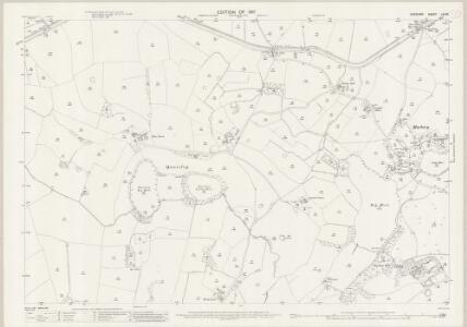 Cheshire LXI.13 (includes: Marbury with Quoisley; Norbury; Wirswall) - 25 Inch Map