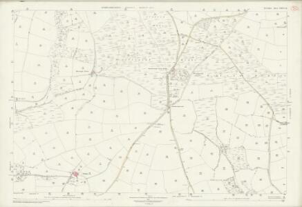 Devon CXXVI.16 (includes: Blackawton; East Allington; Halwell; Moreleigh; Woodleigh) - 25 Inch Map