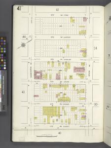 Queens V. 2, Plate No. 41 [Map bounded by 16th Ave., Grand Ave., 11th Ave., Vandeventer Ave.]