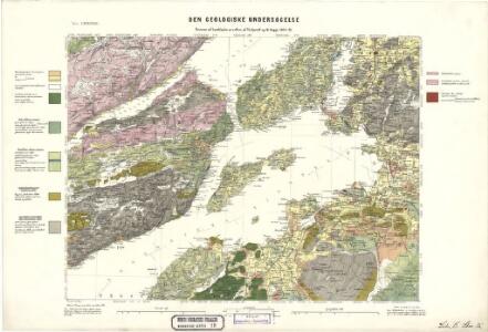 Geologiske kart 19: Den geologiske Undersøgelse, Levanger