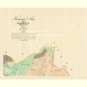 Willimowitz (Willimowice) - m3405-1-002 - Kaiserpflichtexemplar der Landkarten des stabilen Katasters