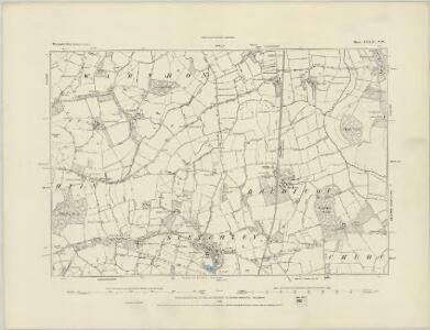 Worcestershire XXXIV.SE - OS Six-Inch Map