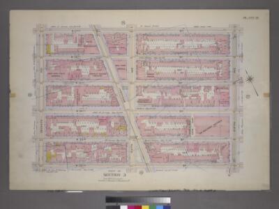 Plate 21, Part of Section 3: [Bounded by (W. 37th Street, Fifth Avenue, W. 32nd Street and Seventh Avenue.]
