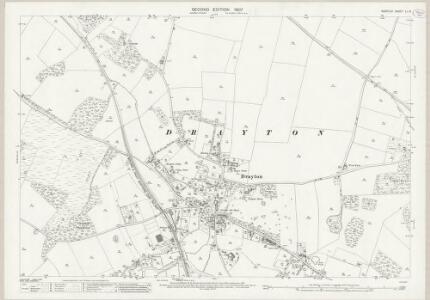 Norfolk LI.13 (includes: Costessey; Drayton; Horsford; Taverham) - 25 Inch Map